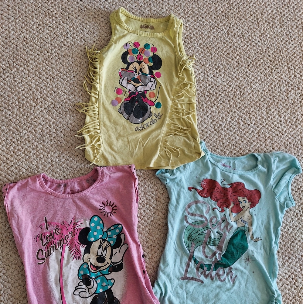 Kids summer tops bundle size size 6T